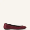 Ballerina Flat i läder Ballerina Flat i läder