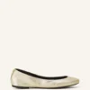 Ballerina Flat i metallicläder Ballerina Flat i metallicläder