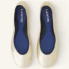 Ballerina Flat i metallicläder Ballerina Flat i metallicläder