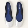 Ballerina Flat i metallicläder Ballerina Flat i metallicläder