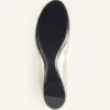 Ballerina Flat i metallicläder Ballerina Flat i metallicläder