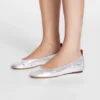Ballerina Flat i metallicläder Ballerina Flat i metallicläder