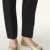 Ballerina Flat i metallicläder Ballerina Flat i metallicläder