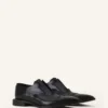 Brogue Oxford-sko i glänsande läder