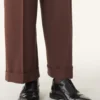 Brogue Oxford-sko i glänsande läder