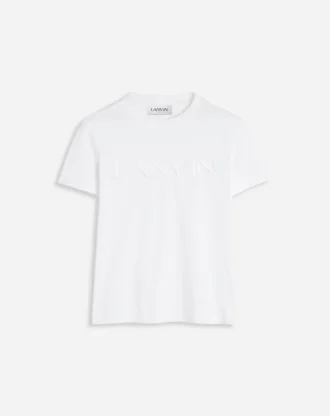 Classic Fit Lanvin broderad T-shirt