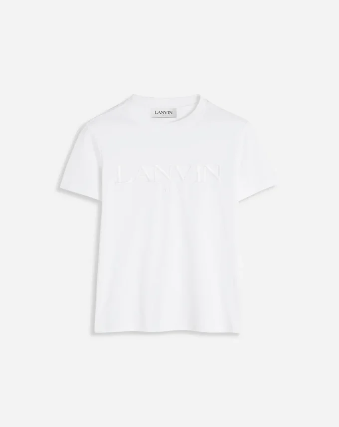 Classic Fit Lanvin broderad T-shirt Classic Fit Lanvin broderad T-shirt