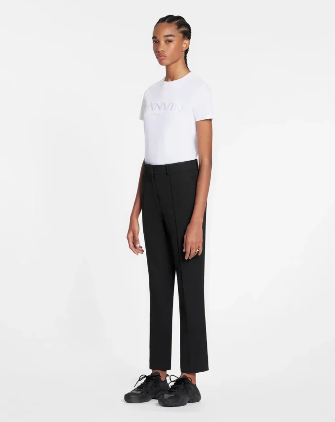 Classic Fit Lanvin broderad T-shirt Classic Fit Lanvin broderad T-shirt