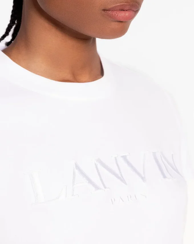 Classic Fit Lanvin broderad T-shirt Classic Fit Lanvin broderad T-shirt
