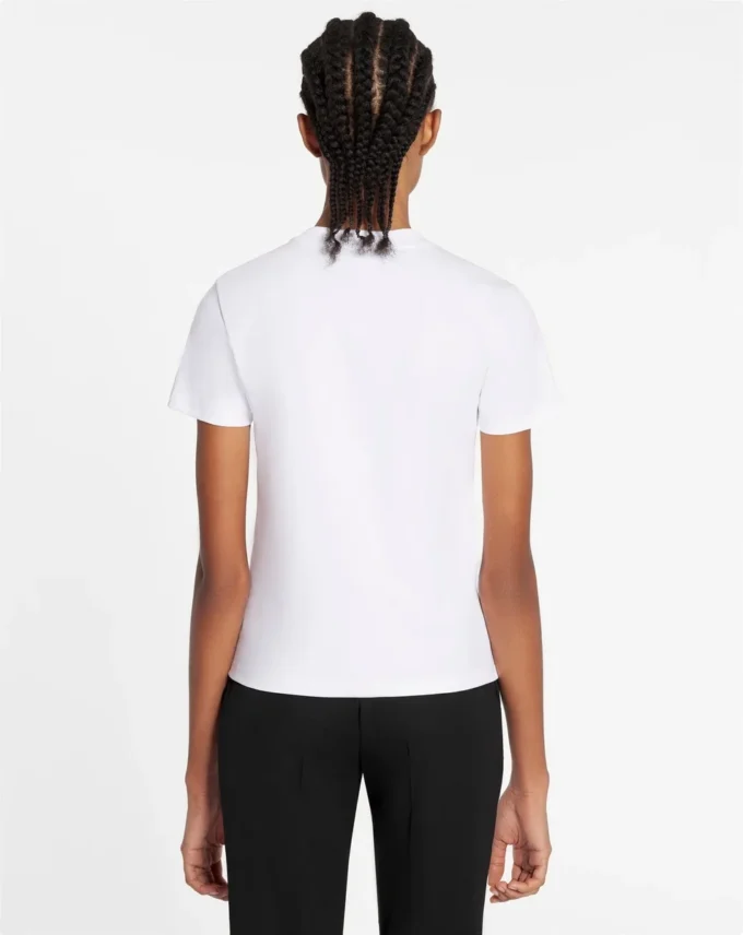 Classic Fit Lanvin broderad T-shirt Classic Fit Lanvin broderad T-shirt