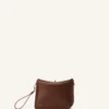 Compagnon Asymmetrisk läderclutch
