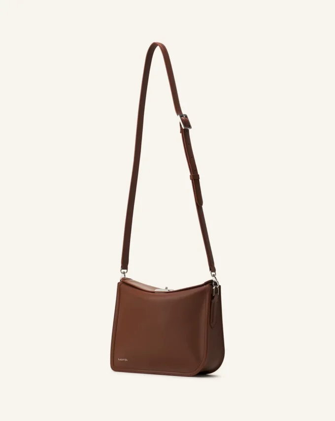 Compagnon Asymmetrisk läderclutch