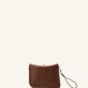Compagnon Asymmetrisk läderclutch