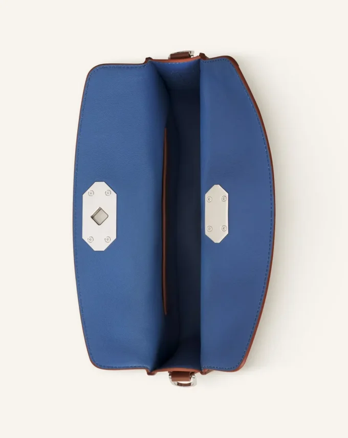 Compagnon Asymmetrisk läderclutch