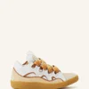 Curb lädersneakers