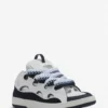 Curb lädersneakers