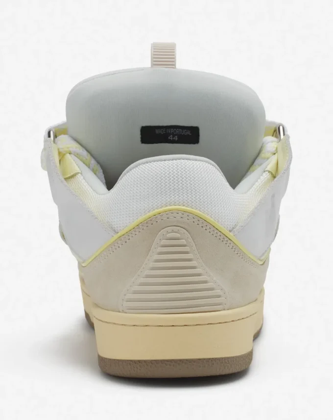 Curb lädersneakers
