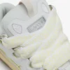 Curb lädersneakers