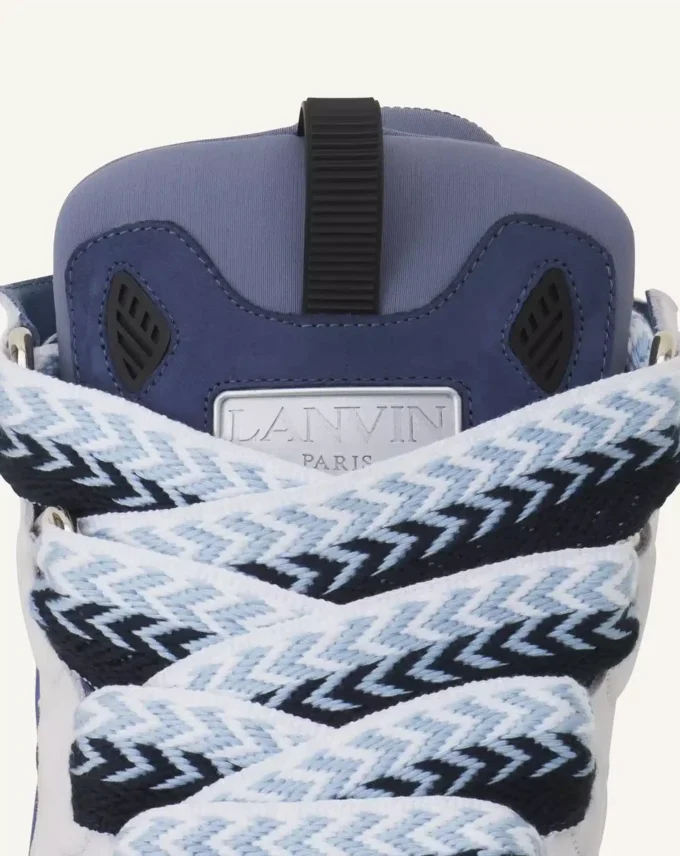 Curb lädersneakers