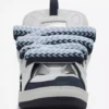 Curb lädersneakers