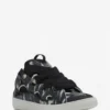 Curb lädersneakers med glitter Curb lädersneakers med glitter