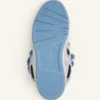 Curb Metallic Leather Sneakers med mesh-skosnören Curb Metallic Leather Sneakers med mesh-skosnören