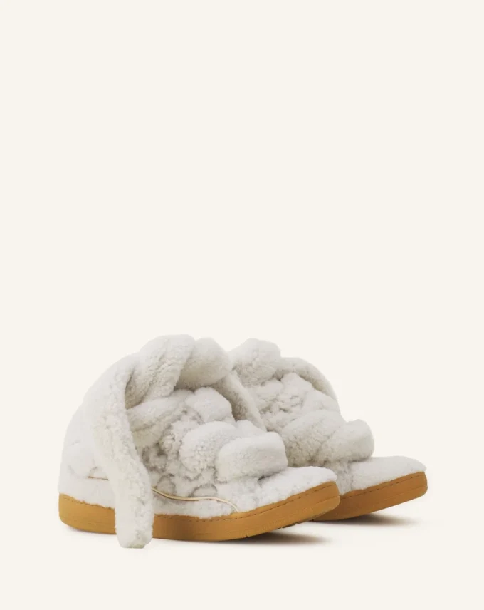 Curb Sneakers i fårskinn Curb Sneakers i fårskinn