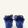 Curb Sneakers i läder med ormskinnssnören Curb Sneakers i läder med ormskinnssnören