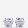Curb Sneakers i läder med ormskinnssnören Curb Sneakers i läder med ormskinnssnören