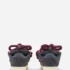 Curb Sneakers i läder med ormskinnssnören Curb Sneakers i läder med ormskinnssnören