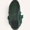 Curb Sneakers i läder med ormskinnssnören Curb Sneakers i läder med ormskinnssnören