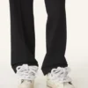 Curb Sneakers i läder med ormskinnssnören Curb Sneakers i läder med ormskinnssnören