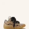 Curb Suede Sneakers med mesh-skosnören Curb Suede Sneakers med mesh-skosnören