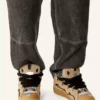 Curb Suede Sneakers med mesh-skosnören Curb Suede Sneakers med mesh-skosnören