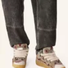 Curb Suede Sneakers med mesh-skosnören Curb Suede Sneakers med mesh-skosnören