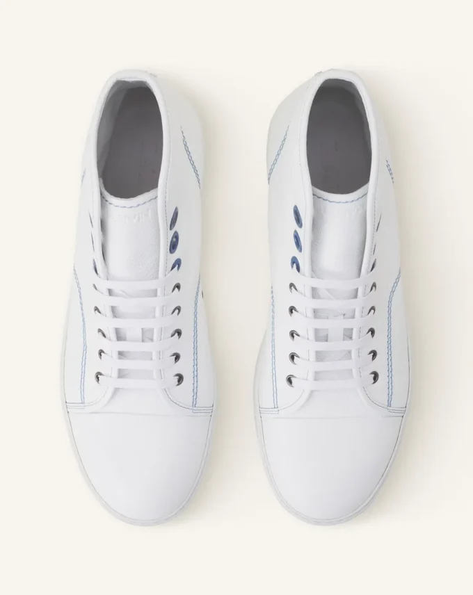 Dbb1 höga lädersneakers