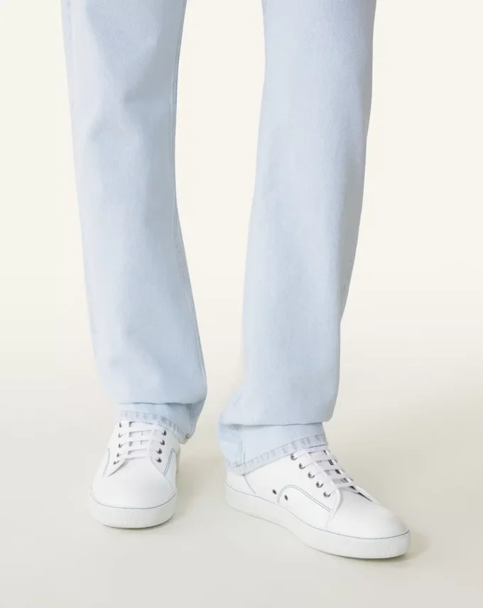 Dbb1 höga lädersneakers