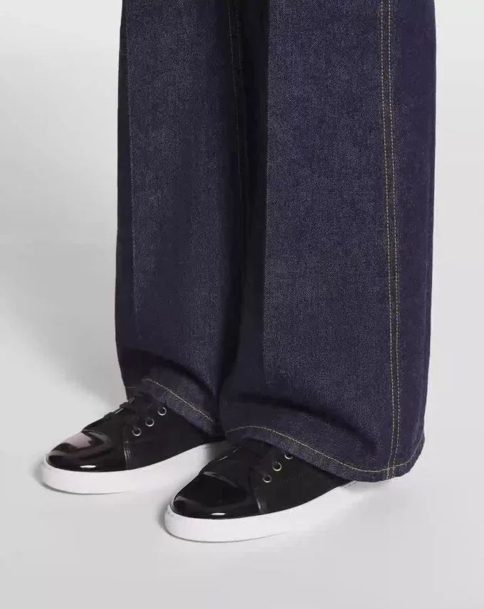Dbb1 Sneakers i mocka och lackläder Dbb1 Sneakers i mocka och lackläder
