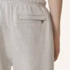 Joggingbyxor i bomullsfleece och kashmir Joggingbyxor i bomullsfleece och kashmir