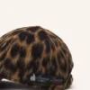 Keps med leopardmönster