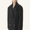 Kort peacoat i ull Kort peacoat i ull