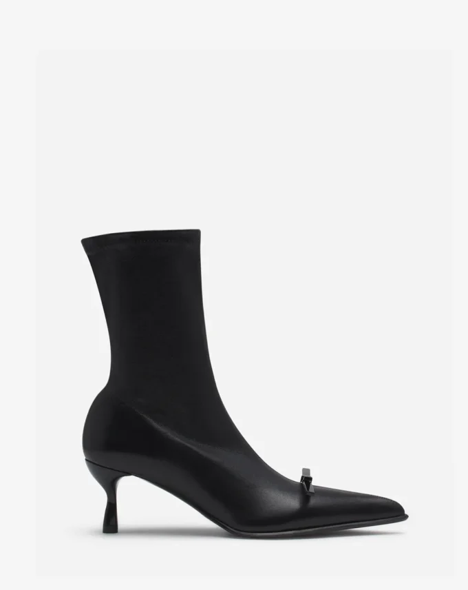 Lanvin Bow ankelstövlar i läder Lanvin Bow ankelstövlar i läder