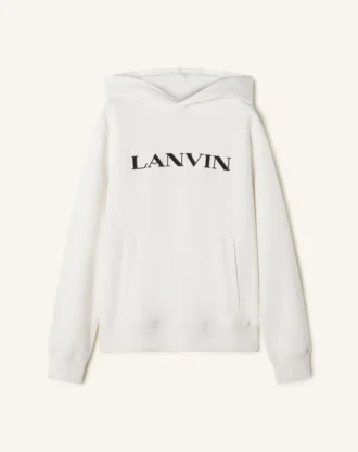 Lanvin broderad bomullshuvtröja
