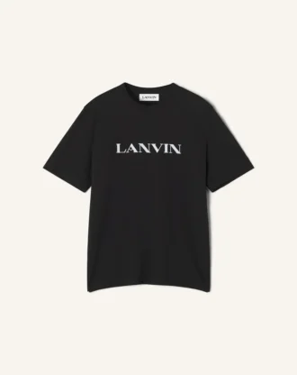 Lanvin broderad bomullst-shirt