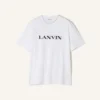 Lanvin broderad bomullst-shirt Lanvin broderad bomullst-shirt