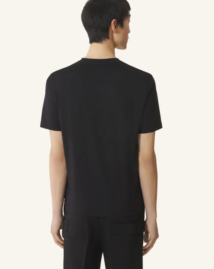 Lanvin broderad bomullst-shirt Lanvin broderad bomullst-shirt