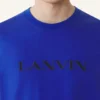 Lanvin broderad bomullst-shirt Lanvin broderad bomullst-shirt
