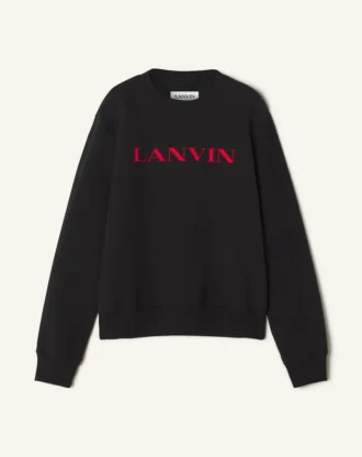Lanvin broderad bomullströja Lanvin broderad bomullströja