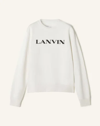 Lanvin broderad bomullströja