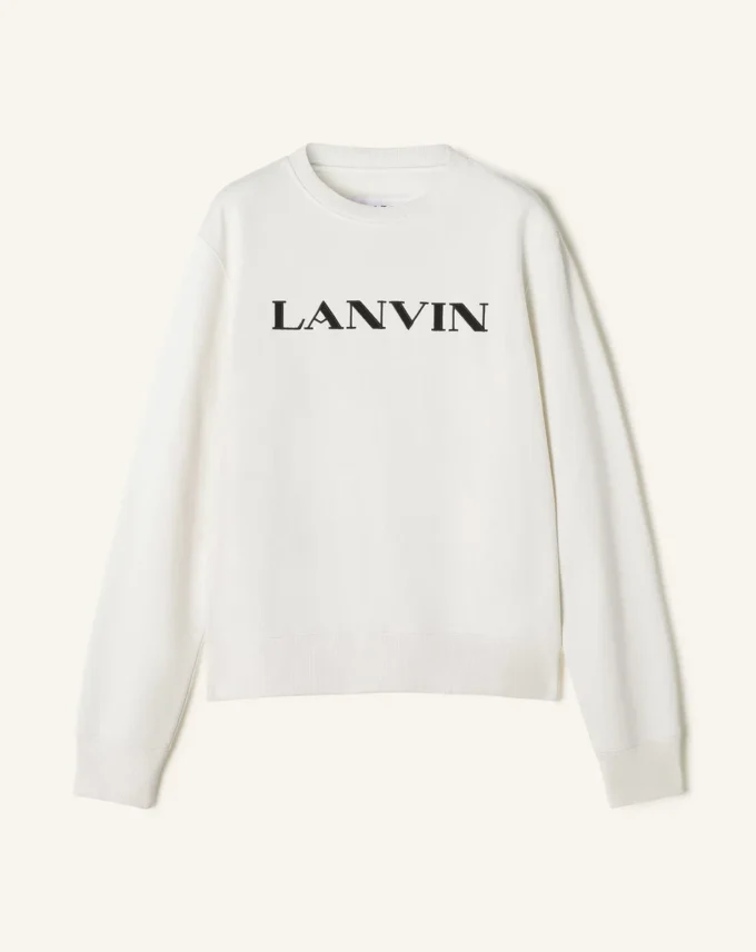 Lanvin broderad bomullströja Lanvin broderad bomullströja